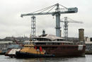 Devonport dockyard's latest superyacht the �100 million Project 55